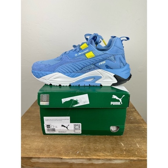 NIB PUMA BMW MMS RS-Trck in daydream Men's Size 10.5